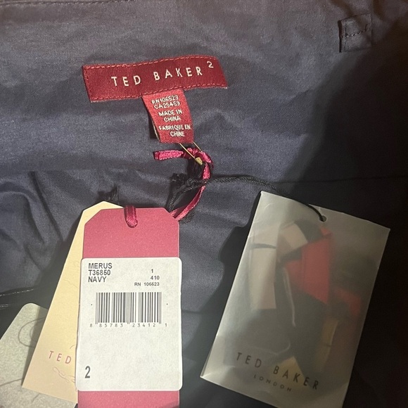 NEW Ted Baker Merus Convertible Silk Blend Halter Ruffle Dress Sz 2 or US 6 - Picture 10 of 14